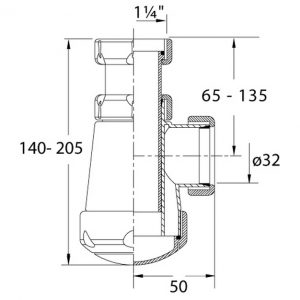 SIPHON DE LAVABO