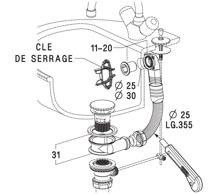 TROP-PLEIN INTERCALAIRE