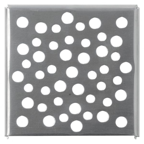 GRILLE INOX BULLE 10 X 10 CM