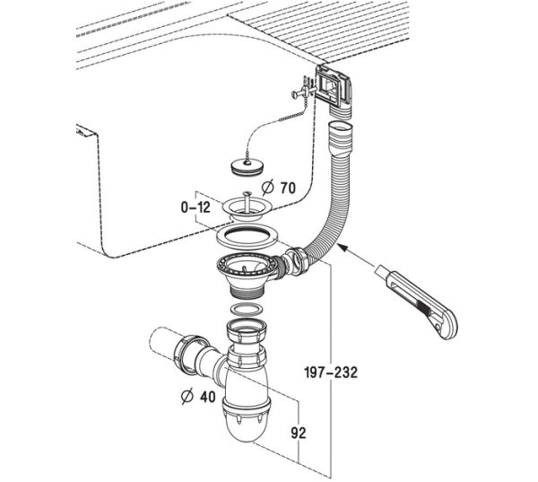 VIDAGE ÉVIER COMPLET – Image 2