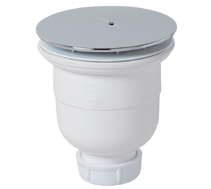 BONDE DE DOUCHE VERTICALE, FINITION CHROMEE