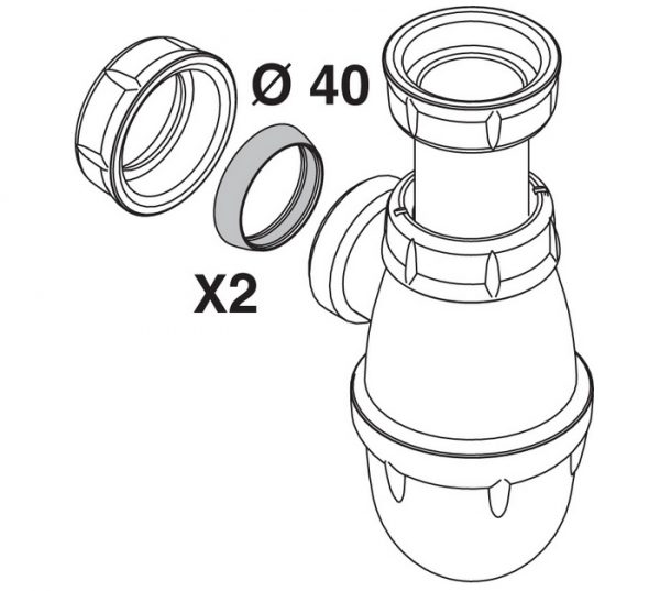 JOINTS CONIQUES Ø 40