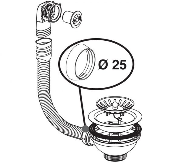 JOINTS CONIQUES Ø 25