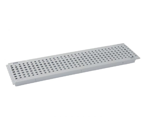 GRILLE EN PVC POUR PISCINE - GRIS