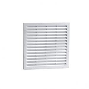 GRILLE CARRÉE SIMPLE – BLANC