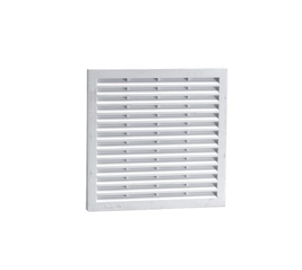 GRILLE CARRÉE SIMPLE - BLANC