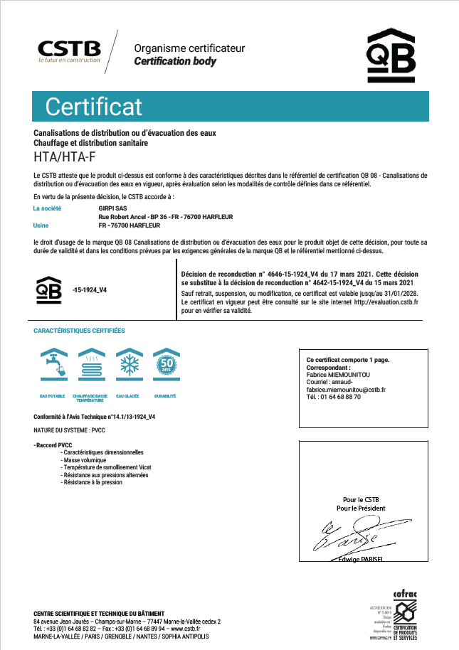 Lire la suite à propos de l’article QB-08 HTA&HTA-F Raccords_4646-15-1924_V4