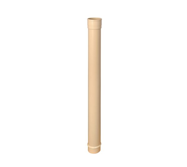 DAUPHIN COUDÉ Ø 80 - 1 MÈTRE - SABLE