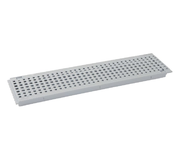 GRILLE EN PVC POUR PISCINE – GRIS