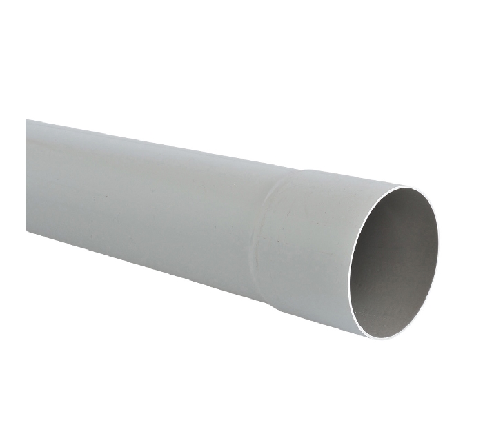 TUBE DE DESCENTE Ø 50 – 4 MÈTRES – GRIS