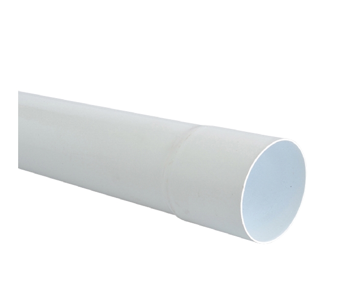TUBE DE DESCENTE Ø 100 – 4 MÈTRES – BLANC