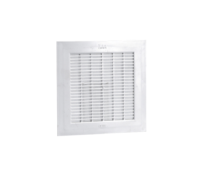 GRILLE CARRÉE SPECIALE CARRELAGE – BLANC