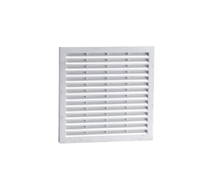 GRILLE CARRÉE SIMPLE – BLANC