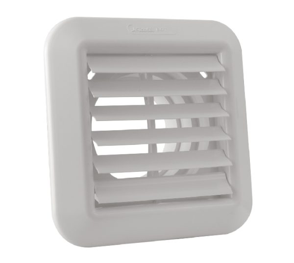 SORTIE D'AIR À VOLETS MOBILES - BLANC