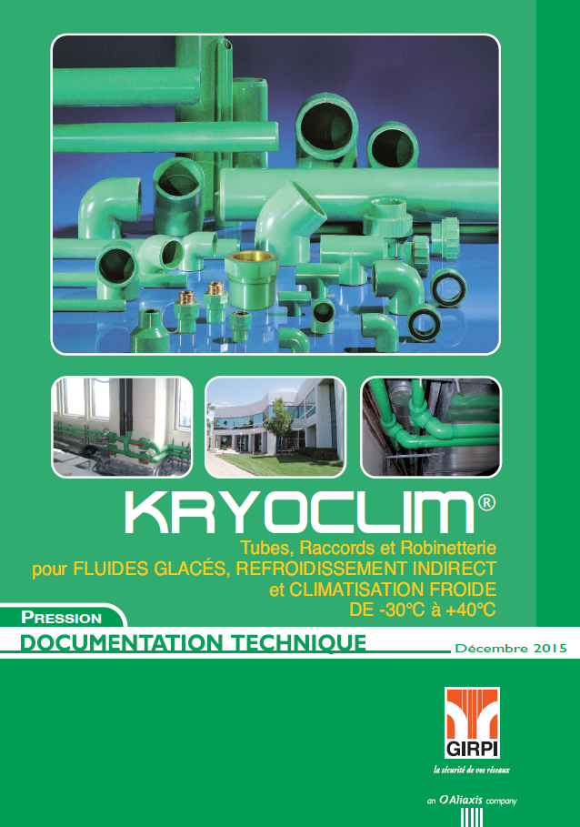 Lire la suite à propos de l’article Documentation technique KRYOCLIM