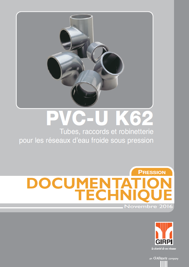 Lire la suite à propos de l’article TUBES, RACCORDS ET ROBINETTERIE POUR LES RÉSEAUX D’EAU FROIDE SOUS PRESSION